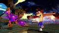 Crash spinning in Skylanders: Imaginators