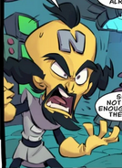 Cortex as he appears in Catbat.