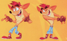 Concept art of Crash