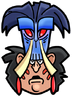 Papu Papu's boss fight icon from Crash Bandicoot