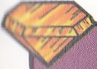 Japanese artwork of a orange gem for Crash Bandicoot