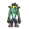 Crash's Zombie skin