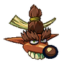 Caveman Fake Crash's sticker