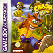 Cortex on the PAL box art of Crash Bandicoot: XS