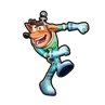Crash's Retro Space skin