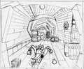 Concept art for the Rusty Walrus chase