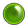 The green power shield's icon.