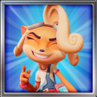 Coco in the icon of the "Tutorial Complete" trophy