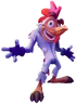 Promo render of Crash's Mother Clucker skin
