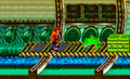 A frog in Drip, Drip, Drip, from Crash Bandicoot: The Huge Adventure