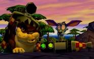 Ripper Roo and Dingodile in Twinsanity