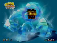 Model of Uka Uka in his ice titan form