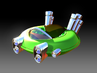 Render of Oxide's hovercraft