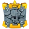 The icon for the "Cortex N. Carcerated" achievement, depicting Cortex's frowning face with X's over the eyes.
