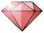 Red gem icon