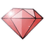 Red gem icon
