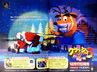 A Japanese Christmas-themed print ad for Warped, along with a mention of Crash Anywhere in the bottom-left corner