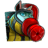 Dingodile's Biohazard Hazmat icon