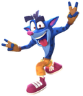 Promo render of Blue Hyena Crash.