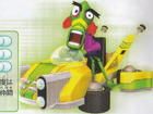 Japanese render of Oxide in his kart