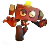 Zombot's inferno mug for On the Run!.
