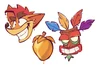 Concept art of Crash's Mugshot