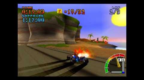 Crash Cove - Platinum Relic - Crash Team Racing - 101% Playthrough (Part 42)