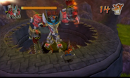 The Mechabandicoot fight
