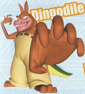 Japanese render of Dingodile