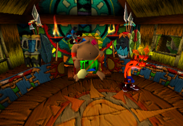 crash bandicoot 1 bosses