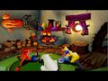 Inside of the house from Crash Bandicoot: Warped