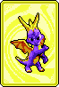 Spyro Pose 8 card from Orange