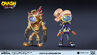 Concept art of unnamed Crash and Coco skins