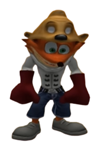 crash of the titans crash bandicoot