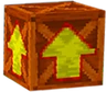 A Wooden Arrow Crate