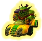 Zem in the Team Oxide kart