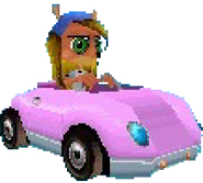 Coco in Crash Bandicoot Nitro Kart 3D