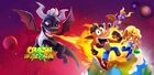 Spyro in the alternate version of the promo artwork for Battle of the Dragons