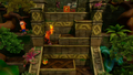 Fake Crash's location in the level