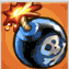 Bowling Bomb icon from Crash Bandicoot Nitro Kart 3D.