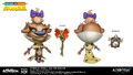 Concept art of Ripto's Doggie skin by Christian Schob.