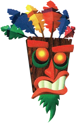 aku/aku！キャンバスアート 🎮 Aku Aku - Crash Bandicoot・ STL File for ・Cults