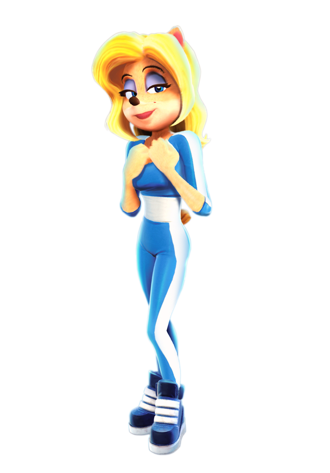 crash team racing trophy girl