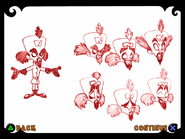 Concept Art of Cortex in Crash of the Titans
