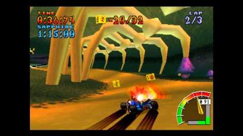 Roo's Tubes - Platinum Relic - Crash Team Racing - 101% Playthrough (Part 43)