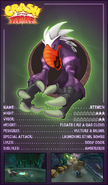 Promotional trading card for Stench