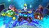 Coco, Crunch and Zam racing on Spyro Circuit