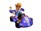 Coco in the Team Bandicoot kart