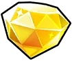 Yellow gem icon