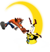 Crash using Cortex as a hammer